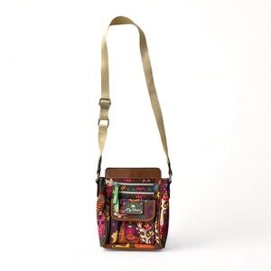 Lily bloom crossbody boho purse